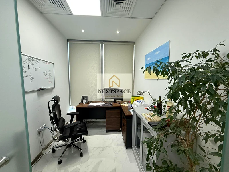 2 combined Offices | Fully Furnished | 2 Parkings63618603356162112