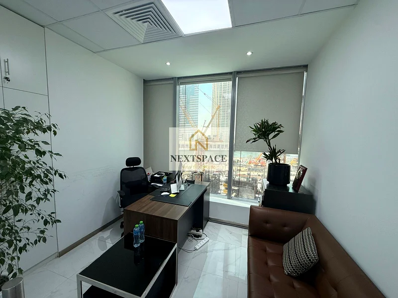 2 combined Offices | Fully Furnished | 2 Parkings63618603356162114