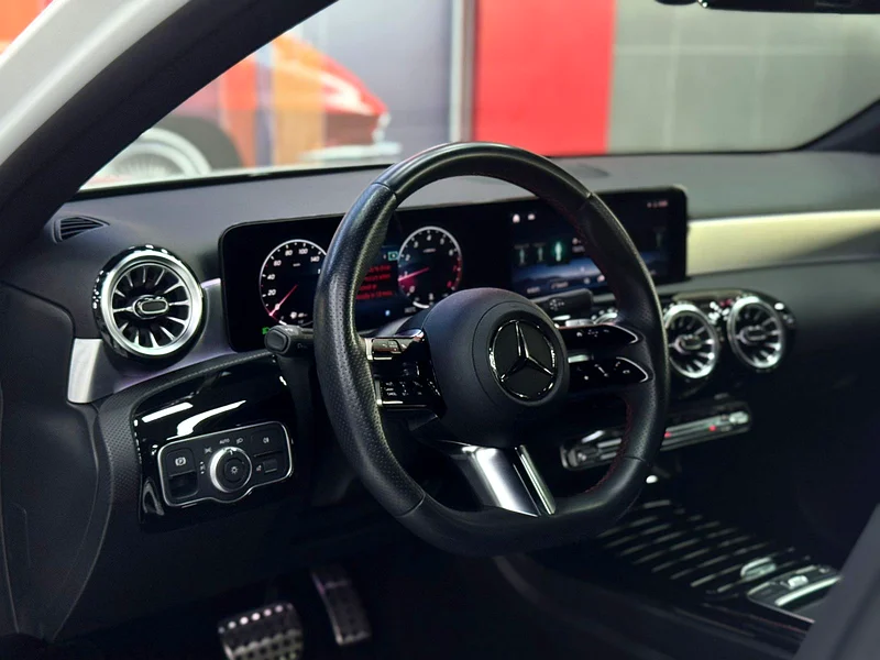 Mercedes A200 AMG PACK 2024 | Full Agency Warranty + Service | Only 12,900 KMS | GCC SPECS63488379846914114