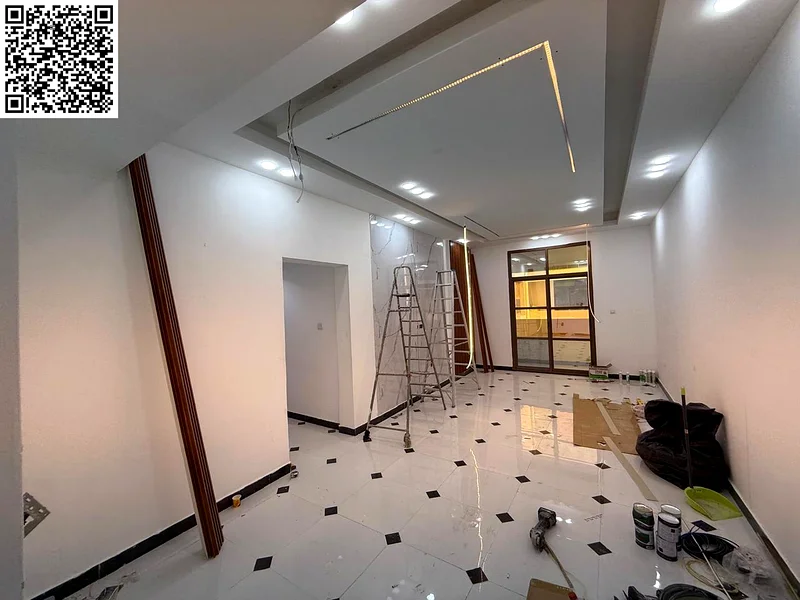 The most luxurious two-bedroom apartment in Al Rawda 3, Ajman - balcony with an open view - super deluxe finishing - spacious areas - upscale building63718660408195113