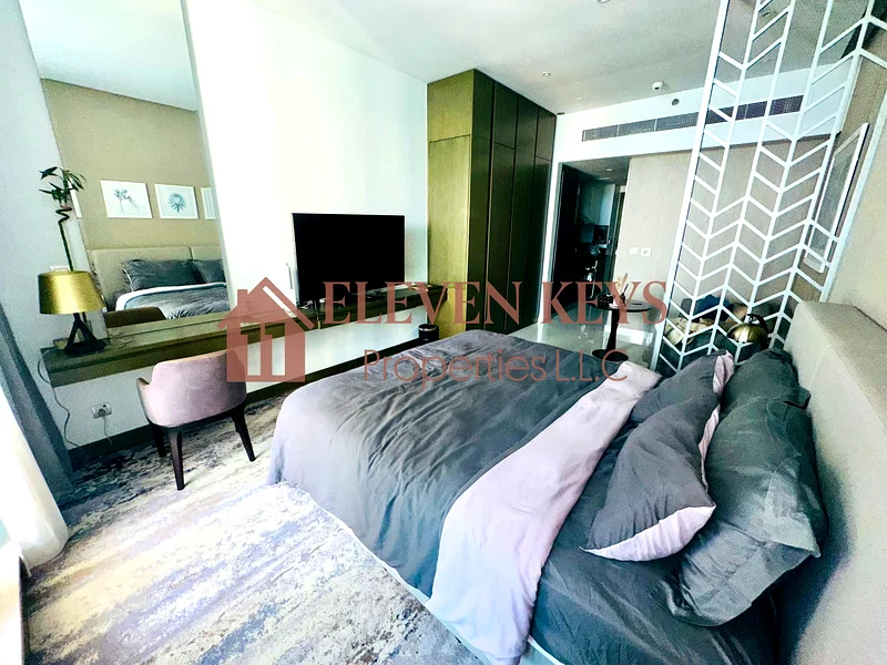 Studio with Dual Views | Swimming Pool Overlooking Canal | DAMAC Prive63794666017667111