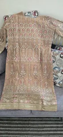 Pakistani heavy partywear(3pcs suit)