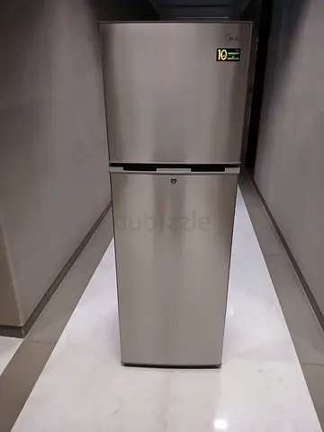 Midea two door fridge freezer 55cm width 170cm height