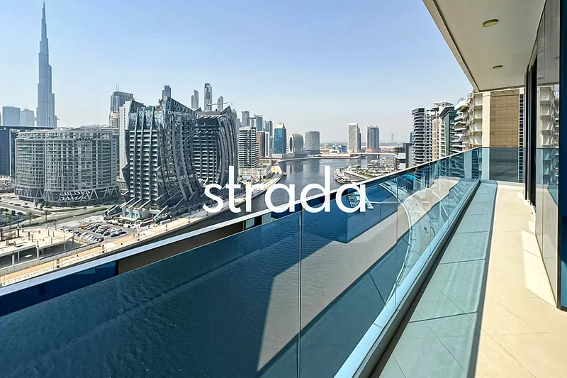 Burj view | Canal view | Large layout63790561293443112