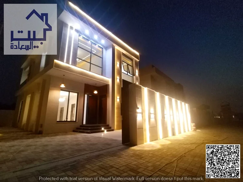 Villa for sale in Al Helio 1, first inhabitant, consisting of 4 master bedrooms, 6 bathrooms, a large hall, a large kitchen, a setback in front of the63914831632641114