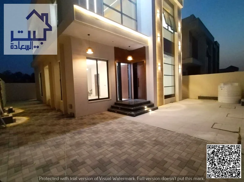 Villa for sale in Al Helio 1, first inhabitant, consisting of 4 master bedrooms, 6 bathrooms, a large hall, a large kitchen, a setback in front of the63914831632641113