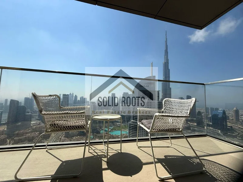 Awesome | Burj Khalifa View | 3bed +maid | fully furnished |63770523933953111