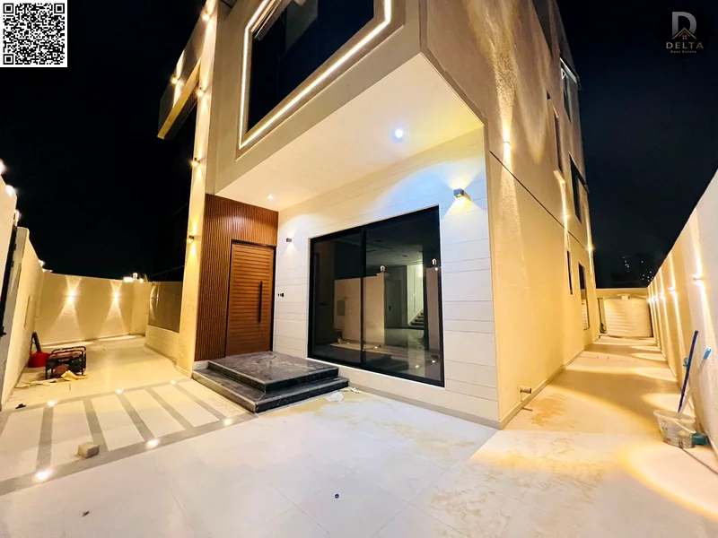 🏡فيلا فاخرة_ 3 طوابق مع سطح وبركة سباحة🏊‍♀️- متضمنة رسوم التسجيل ونقل الملكية - قريبة من طريق الشيخ محمد بن زايد - ملكية حرة لجميع الجنسيات63914210900355111