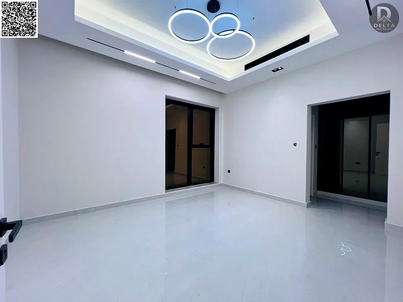 🏡فيلا فاخرة_ 3 طوابق مع سطح وبركة سباحة🏊‍♀️- متضمنة رسوم التسجيل ونقل الملكية - قريبة من طريق الشيخ محمد بن زايد - ملكية حرة لجميع الجنسيات63914210900355114