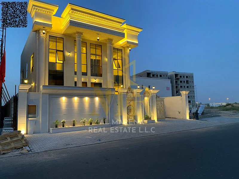 Villa directly from owner on main street in prime Ajman area, personal finishing, close to amenities, zero down payment, freehold63871901540355112