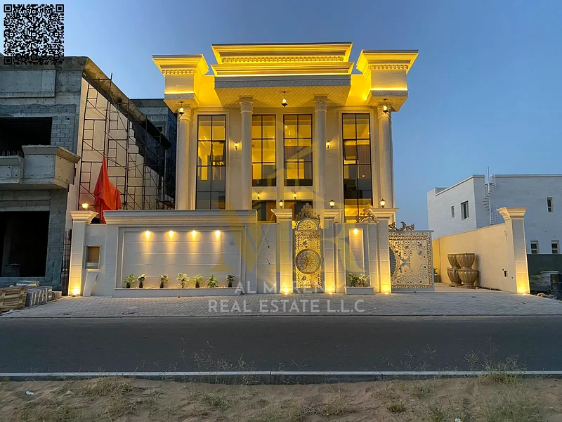 Villa directly from owner on main street in prime Ajman area, personal finishing, close to amenities, zero down payment, freehold63871901540355111