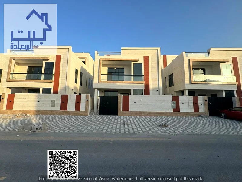 Your dream villa, including registration and ownership fees, without down payment, freehold for all nationalities, and a strategic location on Sheikh63881704926339111