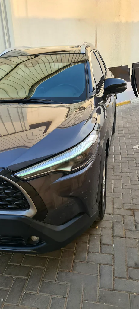 Toyota Corolla Cross, 2023 Model, Hybrid, GCC Specs, Agency Maintained, Sun Roof, Full Option63484380507907113