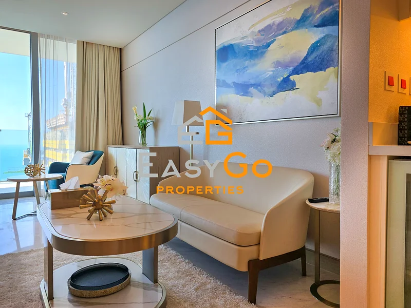 1BR | Elegant Furnished | Panoramic Beach Views63937393025795111