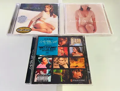 3 Jennifer Lopez Music CD’s