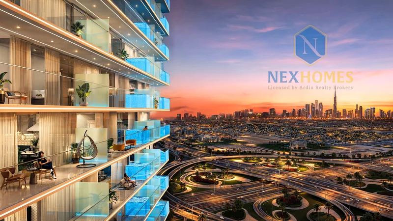 2-Bed Apartment | Skyline Views | Timez by Danube, DSO | AED 1,616,00063981085128321114