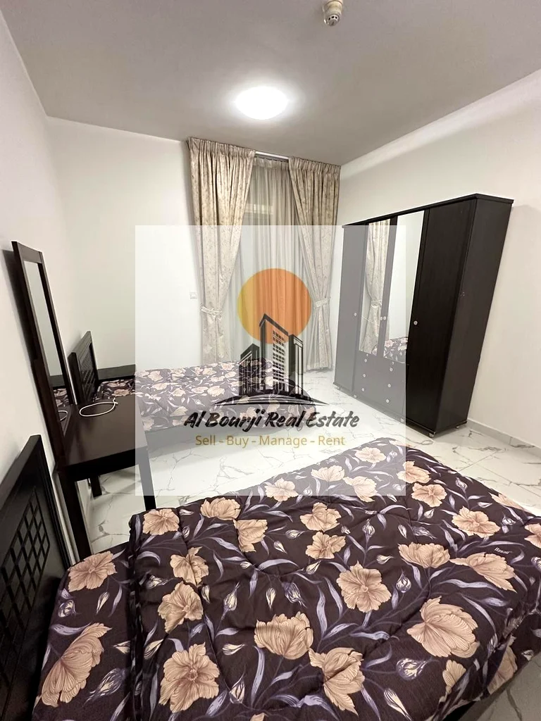 🏡 شقة فاخرة للإيجار الشهري – برج الواحة متوفرة الآن: شقة واسعة من غرفتي نوم مع صالة وحمامين، مفروشة بالكامل63811472420227113