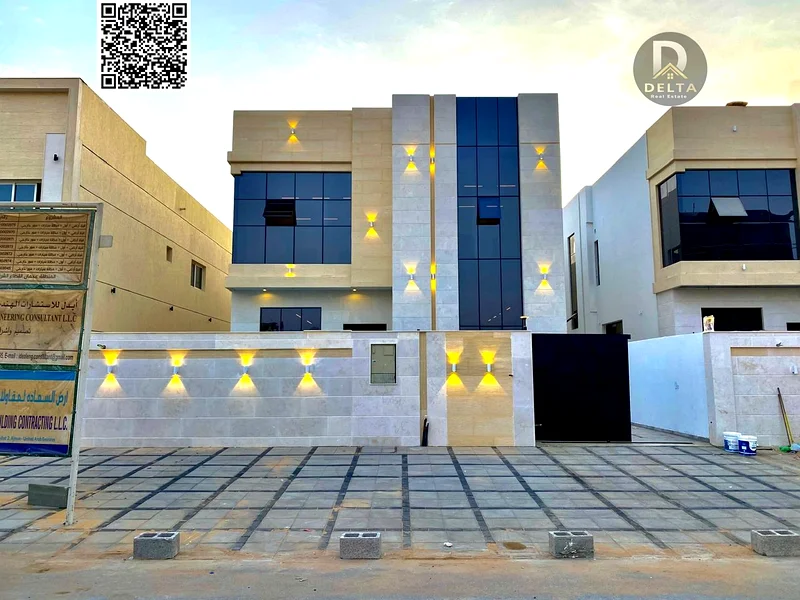 🏡 للبيع - فيلا فاخرة في الهيليو 2 - عجمان ✨ المساحة: 3,850 قدم مربع | طابقين + سطح | 5 غرف نوم رئيسية | مسبح خاص | رسوم التسجيل متضمنة63897760807811110