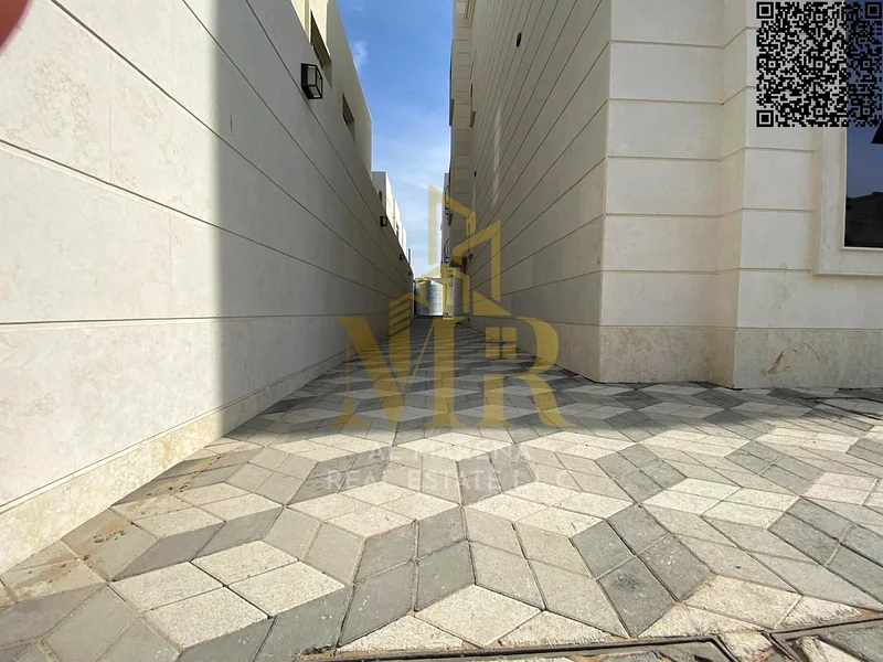 For Sale – Corner Luxury Villa in Al Alia – Ajman | 4,800 Sq.ft | 7Master Bedrooms + Elevator | Full Stone Facade | All-Inclusive Price (Registration63872045310850114
