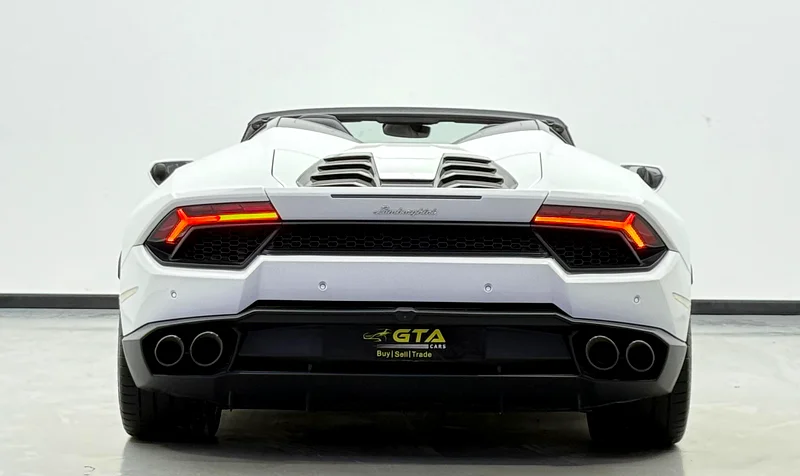 2018 Lamborghini Huracan LP-580 Spyder, One Year Warranty, Full Agency Service History63490820288897114