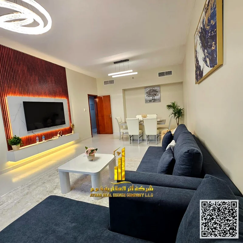 🏡 Luxury 2BHK Apartment with Gym, Pool & Free Parking – Falcon Towers, Ajman ✨  🔹 Experience high-end living in one of Ajman's most prestigious t63838457284609110