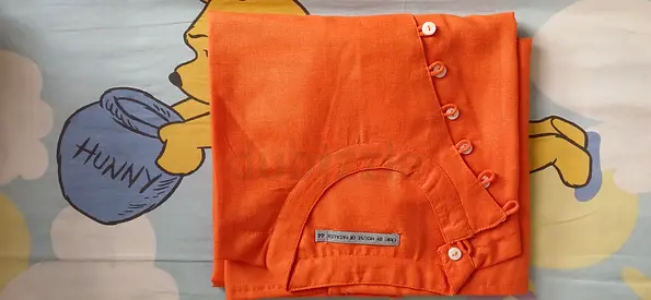 Stylish Orange Traditional Mens wear