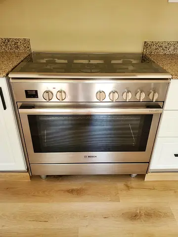 Bosch 8 series 90x60cm Top gas oven Electric same Like new condition