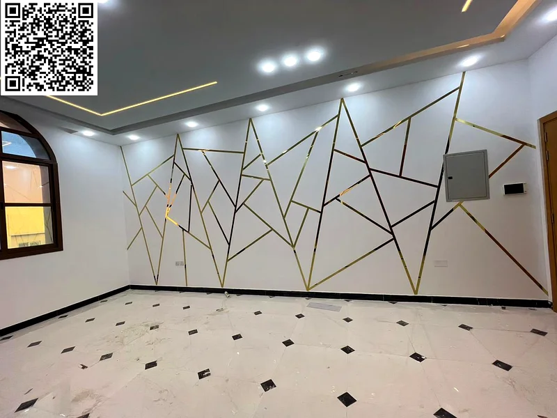 الشقة الثانية للمقيمين، أكثر شقة فاخرة من غرفتي نوم مع حمامين وشرفة للإيجار السنوي في عجمان، الروضة 3، بالقرب من نستو والطويل63718756712194114