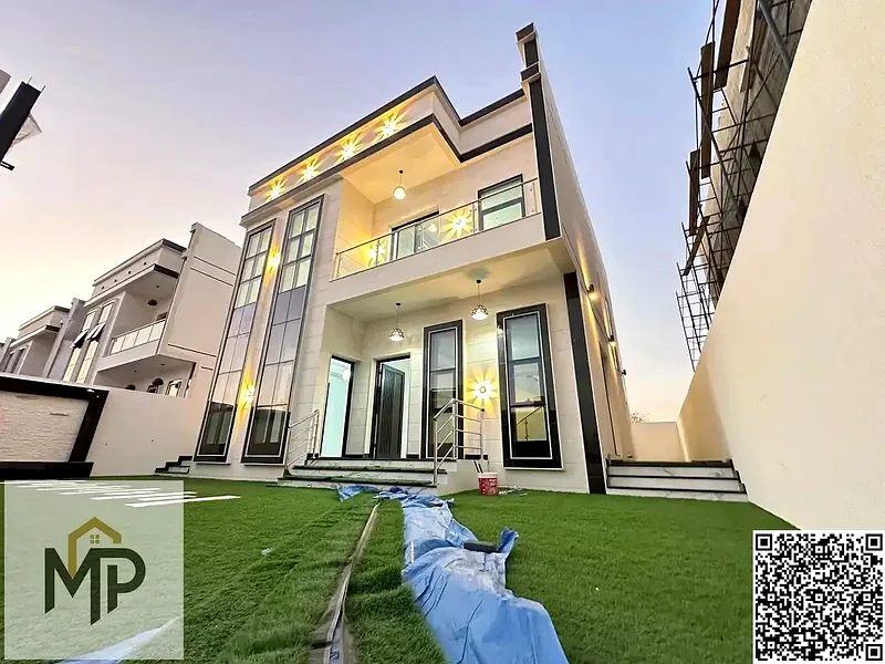 For sale, a modern villa with a comprehensive design, including registration fees | No down payment | Freehold for all nationalities | Very very63897869318530110