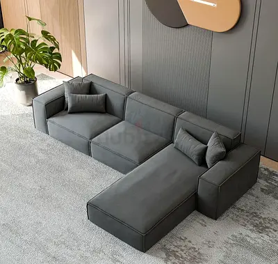 Stylish Grey Modular Sofa for Sale