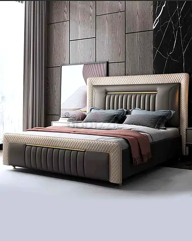 Stylish Modern Bed with Luxurious Design