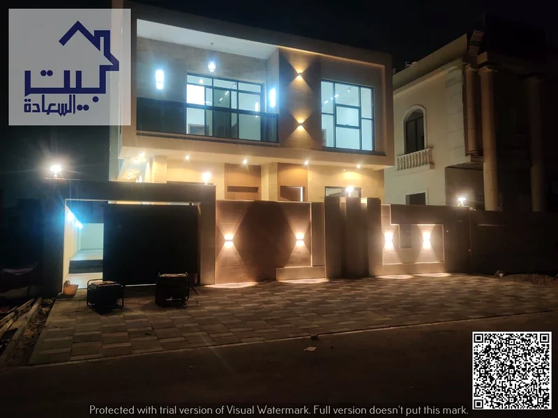 Villa for sale, first inhabitant in Al Bahia, setback in front of the villa + 3 floors + large council + 2 large halls + 7 master bedrooms + 8 bathroo63881704959618110
