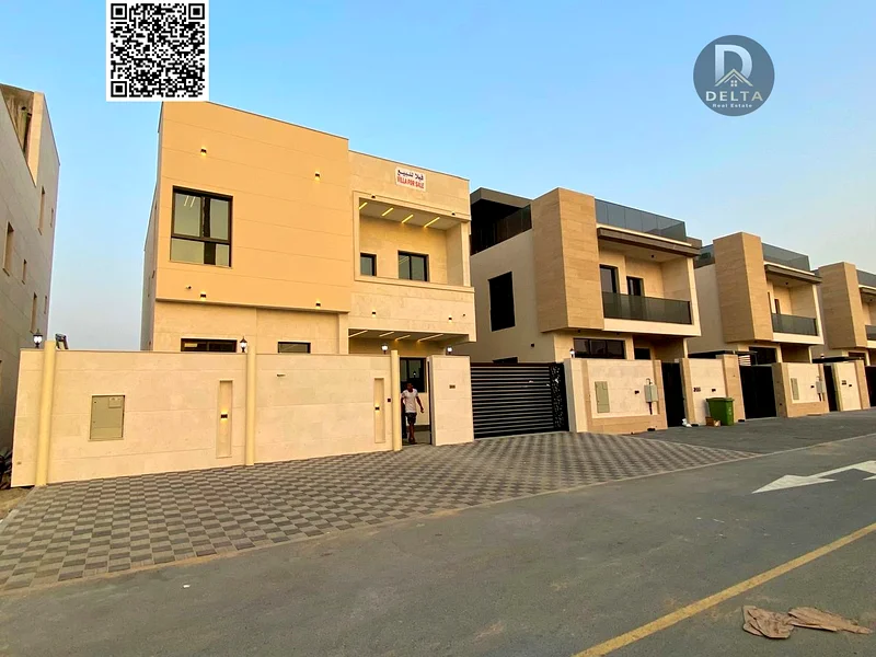 🏡 Luxurious villa for sale in Al Bahia, Ajman ✨ Elegant design | 6 master bedrooms | Price includes registration and ownership fees  🔑 An ideal oppo63881704910593110