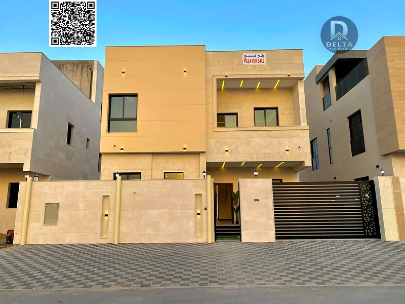 🏡 Luxurious villa for sale in Al Bahia, Ajman ✨ Elegant design | 6 master bedrooms | Price includes registration and ownership fees  🔑 An ideal oppo63881704910593111