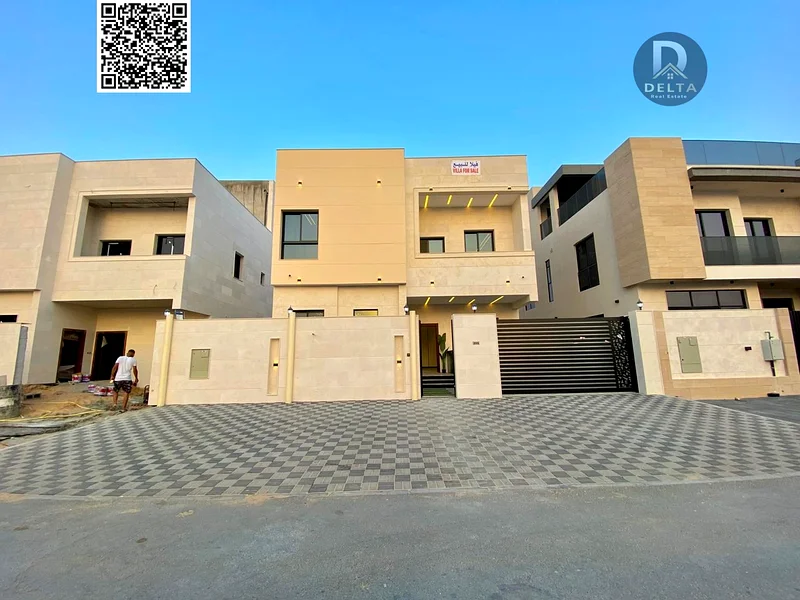 🏡 Luxurious villa for sale in Al Bahia, Ajman ✨ Elegant design | 6 master bedrooms | Price includes registration and ownership fees  🔑 An ideal oppo63881704910593113
