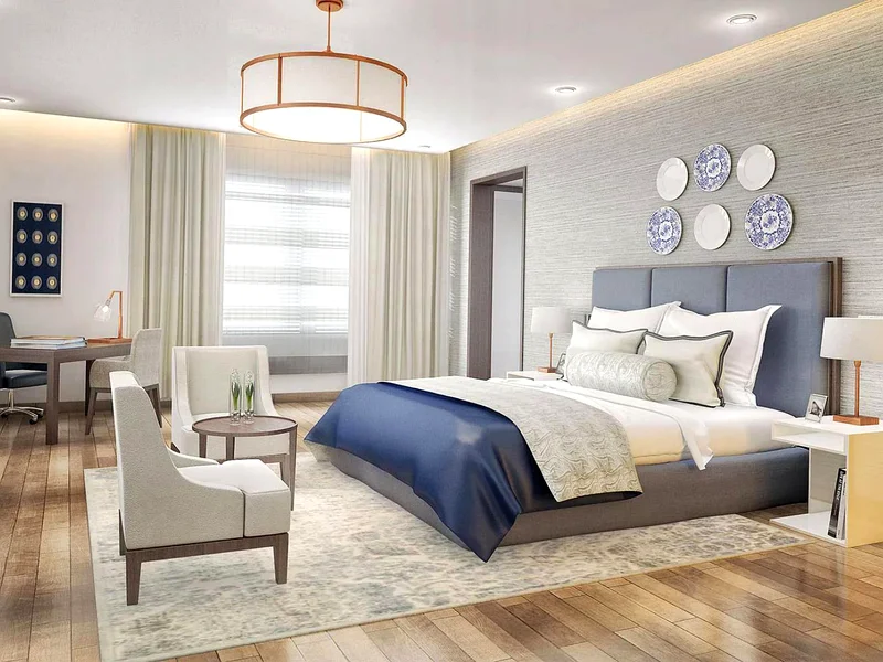 Modern 2BR with Balcony | Miami-Inspired Living | Sky Line View64017524248323112