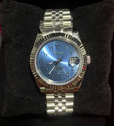 Seiko MOD Date just Arabic dial