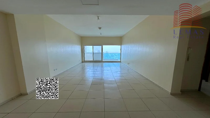 شقة مكونة من غرفتين للبيع مع مطبخ مغلق وإطلالة مفتوحة63887838473219110