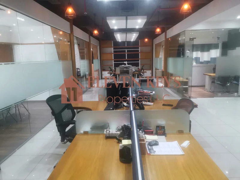 Fully Fitted & Furnished Office with Canal View | Prime Location Near Business Bay Metro – Citadel Tower | 1,776 sqft63621017585667111