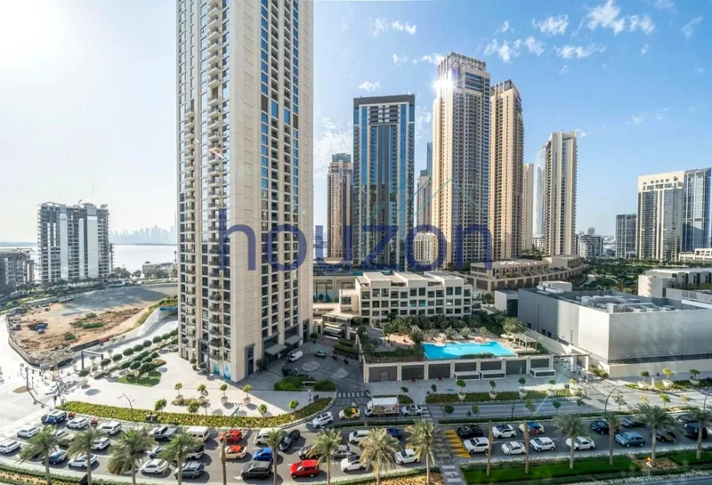 شقة جديدة من غرفة نوم واحدة | شاغرة | إطلالة على برج وخليج63761028035074111