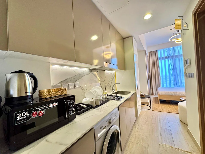 Luxury Designer Furnished Studio | Including All Bills | 12 Cheque’s | All Amenities63803743268481114