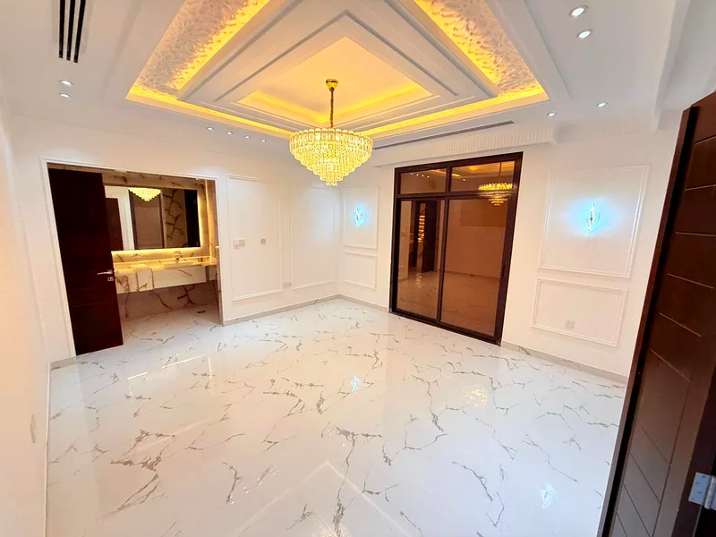 Own one of the most luxurious villas in Ajman, with a palace design, super deluxe finishes, and personal construction, including registration and owne63897760669314113