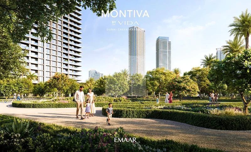 Creek Waterfront View | VIDA Branded Residences by Emaar | High ROI64028236548737111