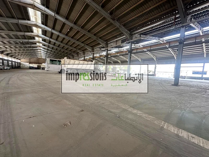 Warehouse for Rent – Sajja Industrial Area, Sharjah | 64,000 Sq. Ft | 175 kW Power | AED 40/Sq. Ft63622481655169113