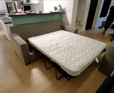 Crate and barrel Stylish Axis two seater sofa bed