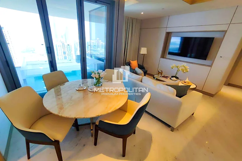 طابق عالي | إطلالة على نخيل البحر | مفروش63937505653505111