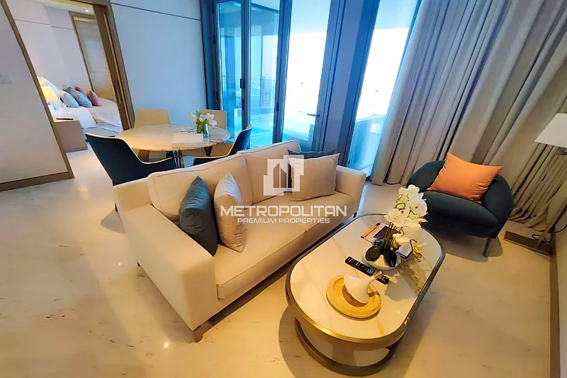 طابق عالي | إطلالة على نخيل البحر | مفروش63937505653505114