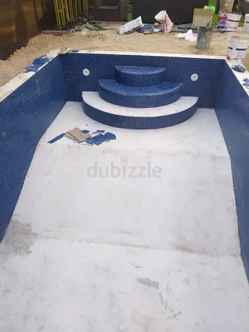 Painting, tiles, gypsum, marble, swimming pool services