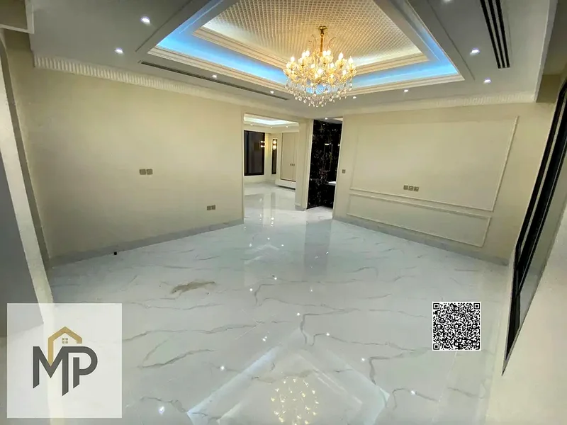فيلا فاخرة بتصميم كلاسيكي في موقع متميز أمام مجمع أزها، وبسعر يشمل رسوم التسجيل ورسوم الملكية.63897869326081113
