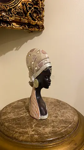 Antique Decorative Bust with Exquisite Detail